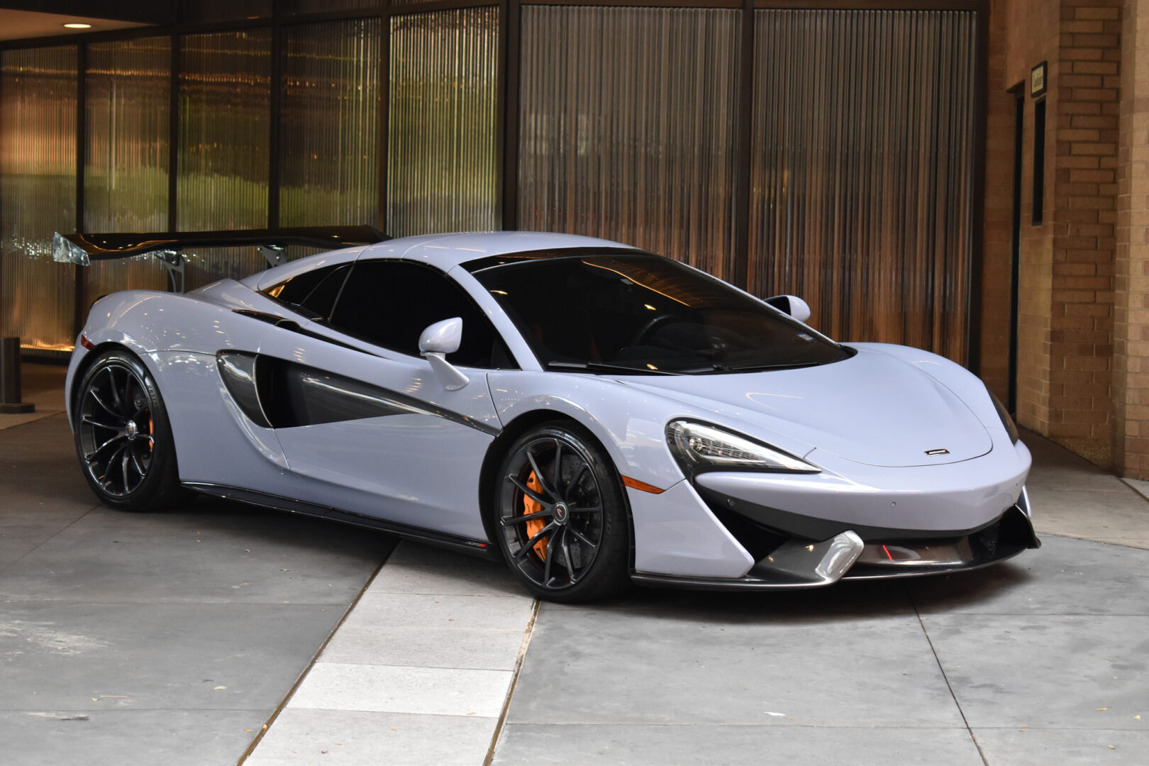 Mclaren 570 S, with tinted windows